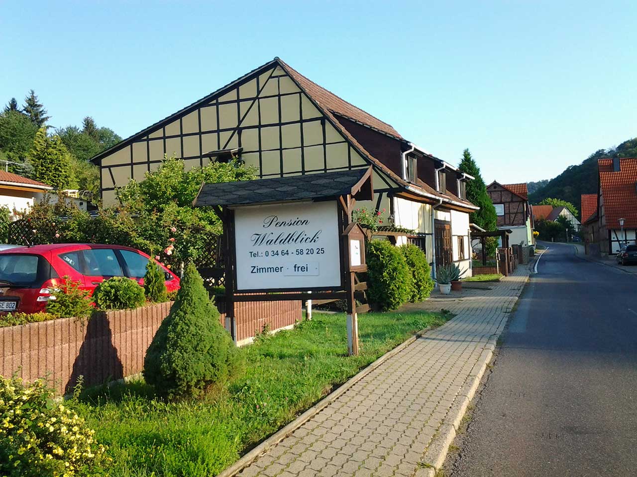 Pension Waldblick in Grillenberg